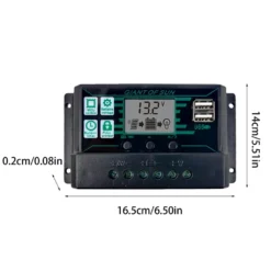 50A MPPT Solar Laderegler, Solarregler Solarpanel Controller Regulator, PWM Dual USB Photovoltaik Panel, Schwarz -Vidailo Verkaufe 837e8aaf626ed7839b4ecad498a2588e