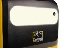 Craftfull Powerstation Adventure CP-600 Schwarz/Gelb, 595 Wh, 600 Watt, Tragbar, Lithium-Akku, Steckdose, USB -Vidailo Verkaufe 83811fff729186768ad2297103937c23