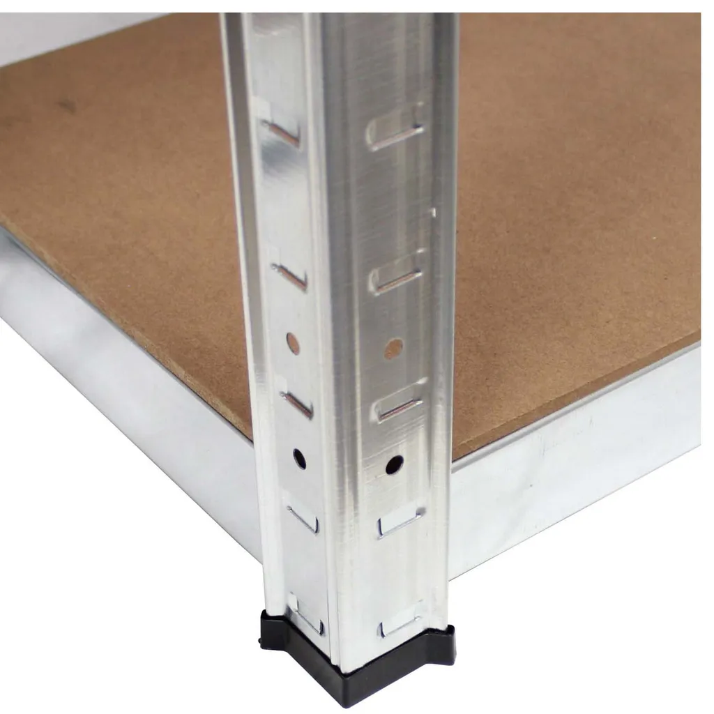 Schwerlastregal 160x80x40 Cm 2er Set Lagerregal Kellerregal Metallregal Garagenregal 8 Schwerlastregal 160x80x40 Cm 2er Set Lagerregal Kellerregal Metallregal Garagenregal – Bild 6