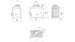 Rechter Kamineinsatz SIMPLE 8 KW Und Zubehör -Vidailo Verkaufe 842733caf4f50ec6668fd3d1f39ae3e6