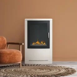 Noble Flame ELIA [geschlossener Ethanolkamin]: Weiß -Vidailo Verkaufe 87771f34356af1b17bca099aee1c4911