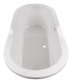 Calmwaters® Freistehende Badewanne 180x80 Cm, Acrylwanne Modern Soft, Duo-Badewanne Für 2 Personen, Maße 180 X 80 Cm, Freistehende Wanne Oval, Runde Badewanne Freistehend, Duowanne Weiß, 02SL3337 -Vidailo Verkaufe 88e1de78fad5bd79fd825ae2c60f2b7e