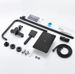 Auralum Duschset Duschkopf-Mischbatterie 2-Funktion Duschsystem Mit Brause Wasserhahn -Vidailo Verkaufe 89bcd9be9530c34f65a1f651e272792e