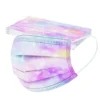 50 Stück Einwegmasken Regenbogen Gesichtsmaske Einweg-Atemschutzmaske Für Kinder Kindermaske Studentenmaske