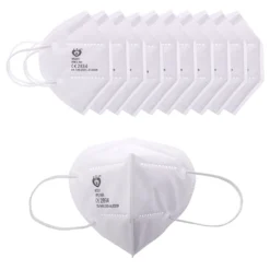 50 Stück 5 Lagig FFP2 Maske Maske PM2.5 95% Filtration Gesichtsmaske Vliesstoff Schutzmasken Für Staubpartikelverschmutzung -Vidailo Verkaufe 8a432137111682c9c6180290efad2c61