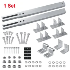 1 Satz Solarpanel Halterung, Solarhalterung, Modul 15-30° Individuell Einstellbarer Flachdach Montagewinkel,Mobile Solaranlagen -Vidailo Verkaufe 8ad42b4678c6080cd73aca927e9a6c34