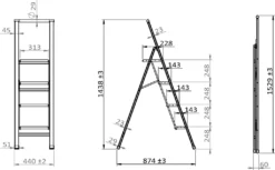 Wenko Alu-Design Klapptrittleiter 4-stufig Weiß -Vidailo Verkaufe 8ada5fe638bf2e4d1e35b83b6a0582c6