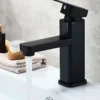 Schwarz Wasserhahn Bad Einhandmischer Waschtischarmaturen, Wasserhahn Aufsatzwaschbecken Für Badezimmer -Vidailo Verkaufe 8add3c8feb297429b1c33cd4f73ac4a4
