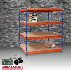 Weitspannregal Steckregal Schwerlastregal Kellerregal RIESENAUSWAHL Orange 200x180x60 Cm -Vidailo Verkaufe 8bb17431c36f748773cdbbf00ce66899