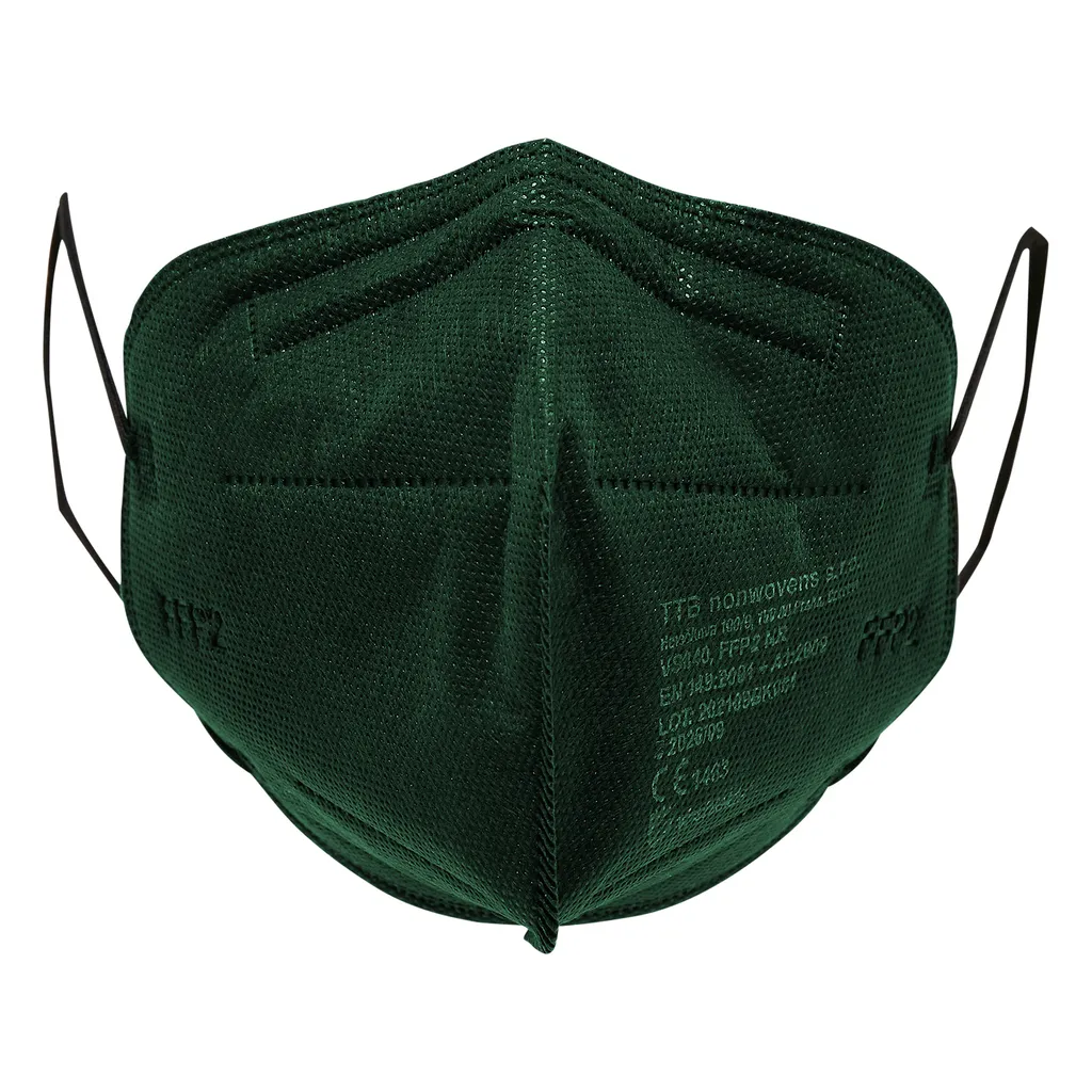 Virshields® FFP2 Mundschutz Maske - 20 Stück, PFE 94%, EN 149:2001+A1:2009, 5 Lagen, Filtrierend, EU, Dunkelgrün, Mit Ohrschlaufen - Halbmaske, Atemschutzmaske, Schutzmaske, Staubschutzmaske 13 Virshields® FFP2 Mundschutz Maske - 20 Stück, PFE 94%, EN 149:2001+A1:2009, 5 Lagen, Filtrierend, EU, Dunkelgrün, Mit Ohrschlaufen - Halbmaske, Atemschutzmaske, Schutzmaske, Staubschutzmaske – Bild 11