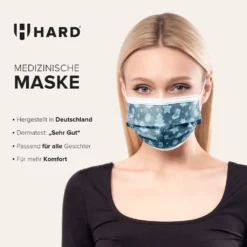 HARD 50x Medizinische Masken, Germany, TYP IIR - OP Maske, Höchste Qualität, , Leichtes Atmen - Standardgröße - Christmas Blue 11 HARD 50x Medizinische Masken, Germany, TYP IIR - OP Maske, Höchste Qualität, , Leichtes Atmen - Standardgröße - Christmas Blue -Vidailo Verkaufe 8c8ac94b2f5800a3b9adee0e24ff1525