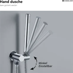 HOMELODY Regendusche Duschsystem Mit Thermostat Unterputz Duscharmatur Rund, Duschamaturenset Chrom Duschset Dusche 12 Zoll Kopfbrause, Anti-Verbrühungs-Duschsystem 18 HOMELODY Regendusche Duschsystem Mit Thermostat Unterputz Duscharmatur Rund, Duschamaturenset Chrom Duschset Dusche 12 Zoll Kopfbrause, Anti-Verbrühungs-Duschsystem -Vidailo Verkaufe 8d32ccace1b8bd56e544965085d3da64