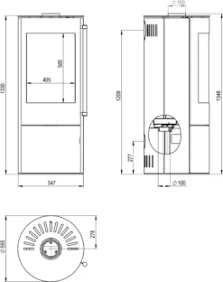 H&M Kaminofen EVO 2.1 Stahl-Titan -Vidailo Verkaufe 8eb69d95aca263701940dd5ebc70f883