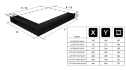 Eck-Lüftungsgitter LUFT Rechts 40x80x9 Slim -Vidailo Verkaufe 8ebab675cff0ed9c1169acd5a3411aac 2