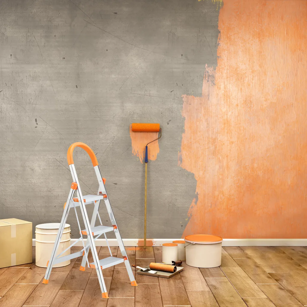 Relaxdays Klappbare Trittleiter Mit 3 Stufen 4 Relaxdays Klappbare Trittleiter Mit 3 Stufen – Bild 2