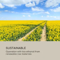 Blumfeldt Fiamme Pila Ethanol-Kamin Edelstahl-Brenner 0,5 Liter 4-5 H Brenndauer -Vidailo Verkaufe 9140fb298eeab425a0c26c6a0acfd045