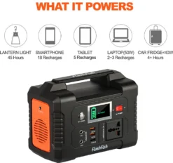 Flashfish E200 200W Stromerzeuger Power Station 40800mAh 151Wh (250W Peak) Tragbare Stromgenerator Solargenerator Stromspeicher Für Zuhause, Outdoor, Camping, Solar Generator Notstromversorgung -Vidailo Verkaufe 92af36fef0b697bf4b078a71c83e9a55