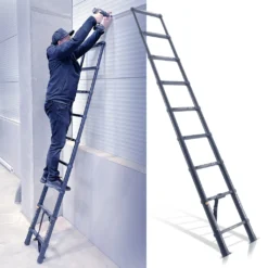 STAHLWERK Teleskopleiter 150 Kg 2,60 M Ausziehbare Aluminiumleiter Anlegeleiter 20 STAHLWERK Teleskopleiter 150 Kg 2,60 M Ausziehbare Aluminiumleiter Anlegeleiter -Vidailo Verkaufe 93f903fdd2f445fd50bcb72a16033915