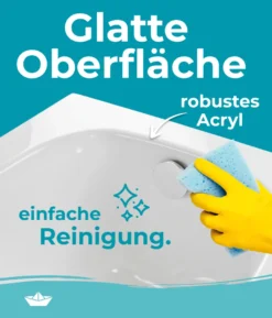 Calmwaters® Badewanne Komplettset 170x75 Cm Original, EU, 3in1 Acryl-Badewanne Mit Wannenträger & Ablaufgarnitur, Körperformbadewanne, Rechteckbadewanne 170 X 75, 200 L, Weiß, 99000088 -Vidailo Verkaufe 9536027277afb311b033d75a423ee3ac