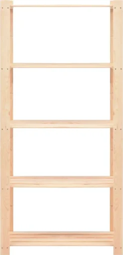 VidaXL Lagerregale 5 Böden 2 Stk. 80×38×170cm Kiefer Massivholz 250kg -Vidailo Verkaufe 963a23556a03e9518072ee289f2c4a4d