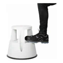 STIER Kunststoff-Rollhocker, 410 Mm Höhe, 433 Mm Durchmesser, Tragkraft 150 Kg, Grau -Vidailo Verkaufe 99046bfb94c0ac9c40bd58d170b6e0f0