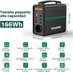 BEAUDENS 166Wh 52000mAh Tragbare Power Station Solargenerator Solar Generator Powerstation Stromerzeuger Power Generator Akku Ladegeräte -Vidailo Verkaufe 9b79b734a7a3eba70c1b1e2209c4b1c2
