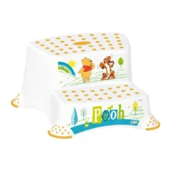 Keeeper Kids Tritthocker "igor Winnie", Zweistufig, Weiß