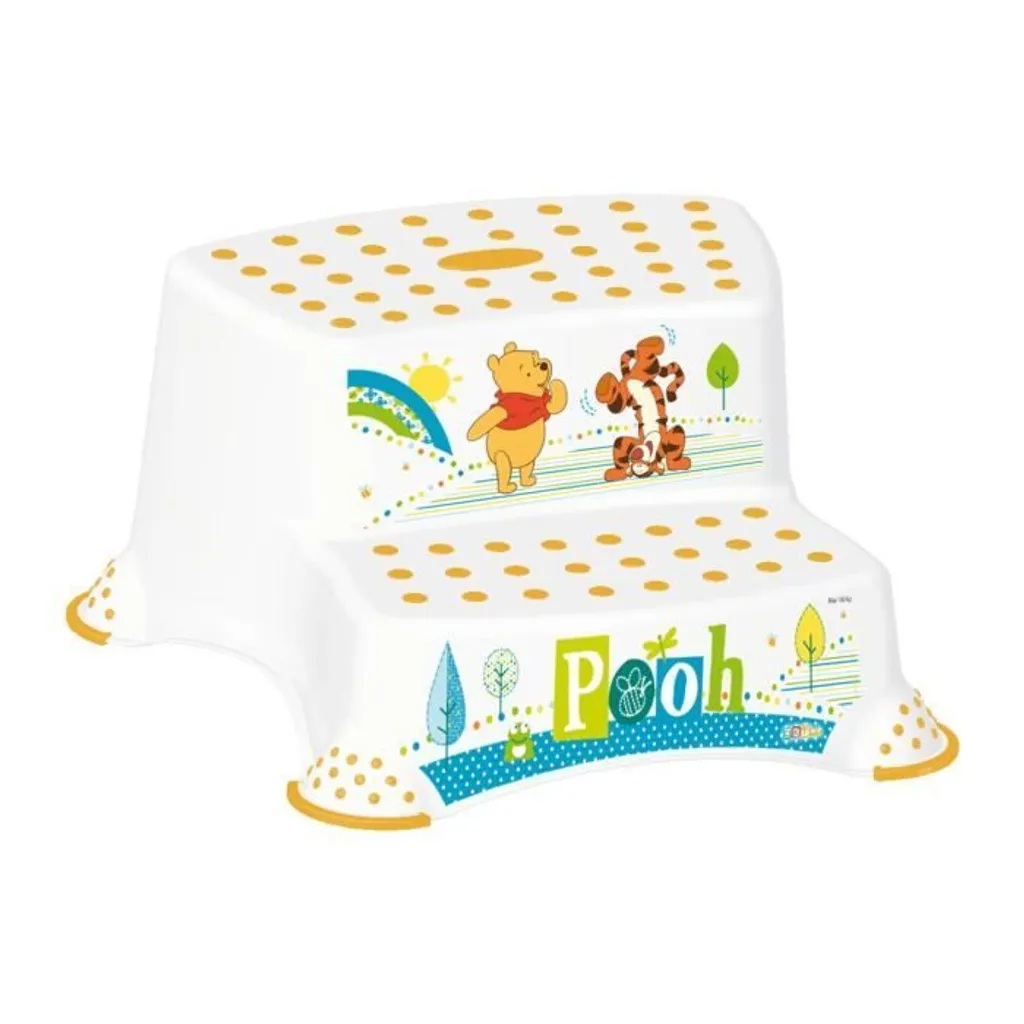 Keeeper Kids Tritthocker "igor Winnie", Zweistufig, Weiß 3 Keeeper Kids Tritthocker "igor Winnie", Zweistufig, Weiß