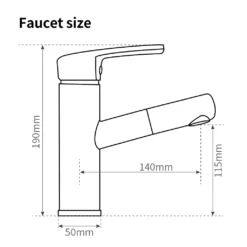 Waschtischarmatur Homelody Mischbatterie Wasserhahn Bad Ausziehbarer Waschbecken Armatur Mit Herausziehbarer, Einhebelmischer Chrom -Vidailo Verkaufe 9c224f0e36cf574fc84b8043d6d20eca
