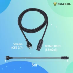 NuaSol Balkonkraftwerk 750W/600W Photovoltaik Solaranlage Steckfertig WIFI Smart -Vidailo Verkaufe 9c5d7d9faf4300356c1d008549039d58