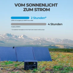BLUETTI Tragbare Stromerzeuger EB3A, Solarspeicher Mit 268Wh LiFePO4 Batterie Backup Mit 600W (1200W Peak) AC Ausgängen, Aufladen Von 0-80% In 30 Min, Solargenerator Für Outdoor Camping -Vidailo Verkaufe 9cc3220a488b45ae734ddc434e9ac6e8