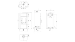 Kaminofen Aus Stahl PROTON Ø 150 8 KW Türfeder -Vidailo Verkaufe 9cff8a3795cdec1faa592c5d95b90728