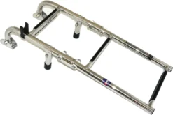 Badeleiter Edelstahl Klappbar Heckmontage Bootsleiter 3 Bis 5 Stufen Wählbar : 1+2 -Vidailo Verkaufe 9d0195577db10bd0494f6bbfbd30a35e