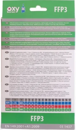 10x Profi Atemschutz FFP3 Schutz Maske Mit Ventil - Wiederverwendbar - 99% Filterung - Hergestellt In Der EU -Vidailo Verkaufe 9d285a6bad87da53ed777aa9264fc502