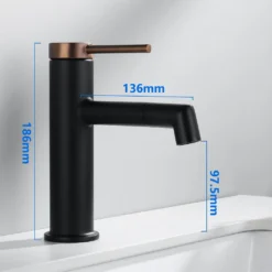 Lonheo Badarmatur 360° Drehbar Auslauf Hochdruck Wasserhahn Waschbecken Einhandmischer Waschtischarmatur Mischbatterie Fürs Badezimmer, Schwarz -Vidailo Verkaufe 9e3e725f8bea982c0fa8439ea6df12ff