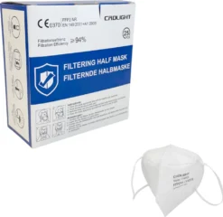 100 Stück - FFP2 Maske 5-lagig Atemschutzmaske Mundschutz Gesichtsmaske Mit -Vidailo Verkaufe 9ef1cc8845c5df9db819f042489c65fd