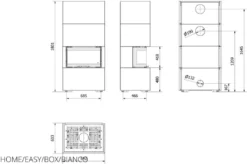 Kaminbausatz NBC 7 Mit Stahlverkleidung Weiß -Vidailo Verkaufe a00c317bf8a914bf8393363975027dde