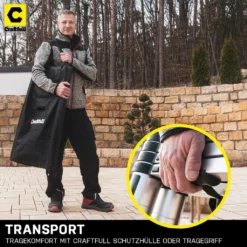 Craftfull Klapp-Teleskopleiter CF-102A - Aluminium - Klappleiter Und Anlegeleiter - Inkl. Tragetasche - Stehleiter - Mehrzweckleiter - 2 X 2.8 Meter (Total 5.6 M) 14 Craftfull Klapp-Teleskopleiter CF-102A - Aluminium - Klappleiter Und Anlegeleiter - Inkl. Tragetasche - Stehleiter - Mehrzweckleiter - 2 X 2.8 Meter (Total 5.6 M) -Vidailo Verkaufe a0abba3a37802dfc4acd7d28ff3ee371