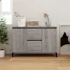 VidaXL Sideboard Grau Sonoma 104x35x70 Cm Holzwerkstoff -Vidailo Verkaufe a10d384f65b164f9df8decc78bb1ff37