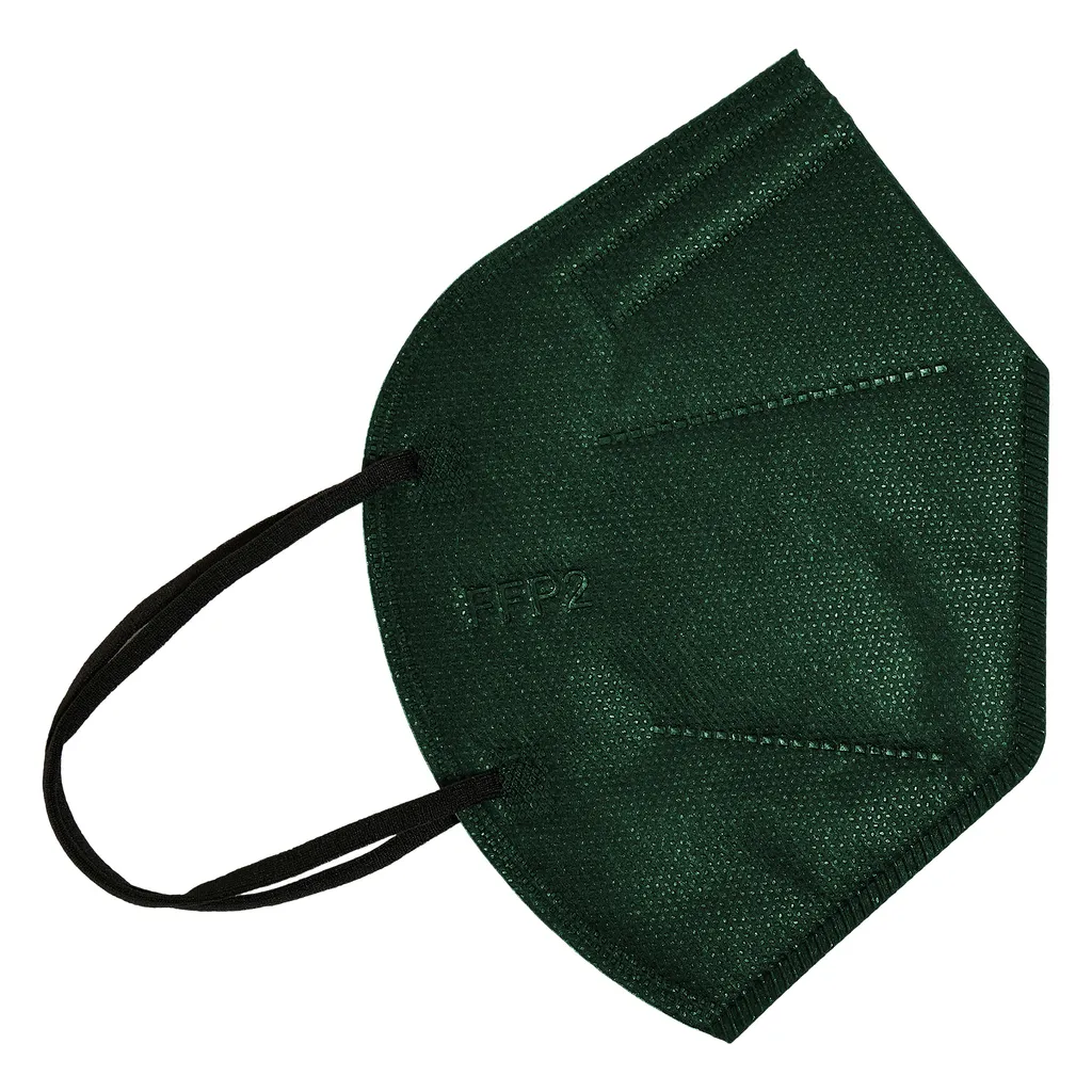 Virshields® FFP2 Mundschutz Maske - 20 Stück, PFE 94%, EN 149:2001+A1:2009, 5 Lagen, Filtrierend, EU, Dunkelgrün, Mit Ohrschlaufen - Halbmaske, Atemschutzmaske, Schutzmaske, Staubschutzmaske 12 Virshields® FFP2 Mundschutz Maske - 20 Stück, PFE 94%, EN 149:2001+A1:2009, 5 Lagen, Filtrierend, EU, Dunkelgrün, Mit Ohrschlaufen - Halbmaske, Atemschutzmaske, Schutzmaske, Staubschutzmaske – Bild 10