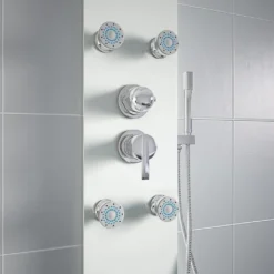 HOME DELUXE - Duschpaneel DIVE White Duscharmatur Komplettset 10 HOME DELUXE - Duschpaneel DIVE White Duscharmatur Komplettset -Vidailo Verkaufe a17bd8520b0a6afdd9bc8b1707c357f5