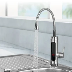 MAXXMEE Warm- & Kaltwasserarmatur - 360° Schwenkbare Wasserhahn-Aufsätze - Edelstahl Wasserhahn Küche Armatur Edelstahl 360 Schwenkbar Spültisch Durchlauferhitzer -Vidailo Verkaufe a1f778015e35deaa519627f2cbd83f66