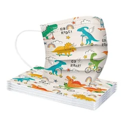 50 Stück Kinder Dinosaurier Einwegmaske Mundschutz Bunt Schutzmaske 3-lagig Einweg Gesichtsmaske -Vidailo Verkaufe a48e4717da8b655f3131eb0e571a1136