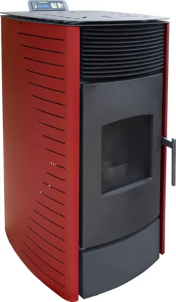 Nemaxx P12 Pelletofen Pelletkamin Pelletkaminofen 12 KW Kaminofen Heizofen Pellet Ofen Kamin Pelletheizung Heizung - Rot - WiFi-Ready -Vidailo Verkaufe a6526ec753eccf0bfb96136ce8ea31f1