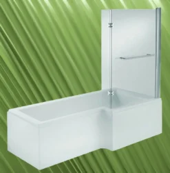 Raumspar Badewanne Syna Mit Duschzone 150 X 85/70 X 40 Cm, Rechts, Weiß, Komplett-Set -Vidailo Verkaufe a770444bdd9b38042e99cfbebe9eaf3b