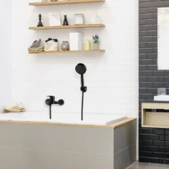 Badarmatur Duscharmatur Wannenarmatur Armatur Badewannenarmatur Badewannen Mit Handbrause Duschsysteme Einhandmischer Wasserhahn Für Bad Dusche Schwarz -Vidailo Verkaufe a798ebb528bbcfb755aab936139140fc