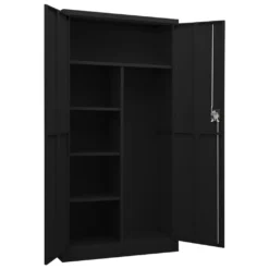VidaXL Schließfachschrank Schwarz 90x40x180 Cm Stahl -Vidailo Verkaufe a8aeafa893057c71ffa88b1ce07a085d