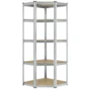 Juskys Eckregal Lageregal Corner Basic 180 X 70 X 40-70 Cm - 875 Kg - 5 Böden - Metall Verzinkt - Schwerlastregal Steckregal Kellerregal -Vidailo Verkaufe aad751b770c836cd26bf1cd4c714f9b9