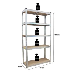 Regal 180x90x40 Cm 875 Kg Schwerlastregal Lagerregal Garagenregal Steckregal -Vidailo Verkaufe ab0a2b82bd3e6a1a26edf1423c637b5c