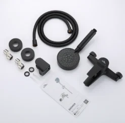 Badarmatur Duscharmatur Wannenarmatur Armatur Badewannenarmatur Badewannen Mit Handbrause Duschsysteme Einhandmischer Wasserhahn Für Bad Dusche Schwarz -Vidailo Verkaufe ab7b71ebf3636d0a4b7661ca20758af3 1